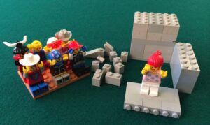 Square Wheels Roadblocks Model for involving and engaging teamwork